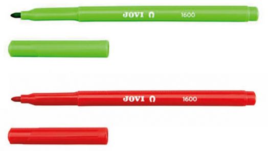 Флумастери Jovi, 12 цвята