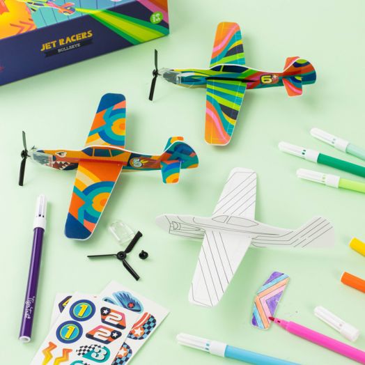 Комплект за сглобяване на самолет Tiger Tribe - Jet Racers