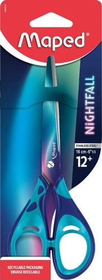 Ножица Maped Nightfall, 16 см.