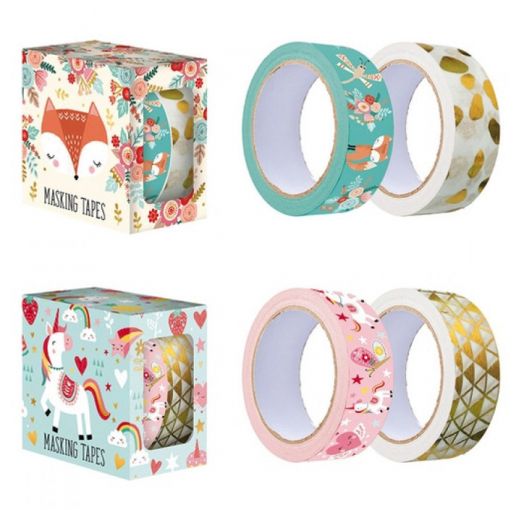 Комплект тикса Janod - Лисица / Еднорог