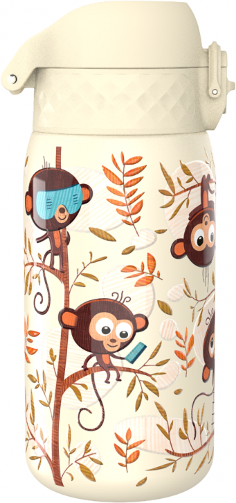 Бутилка за вода Ion8 - Маймуни, 400 мл.