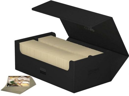 Кутия за карти Ultimate Guard ARKHIVE XENOSKIN - черна