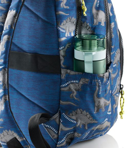 Раница Miquelrius Wild Dino с две отделения, светеща в тъмното