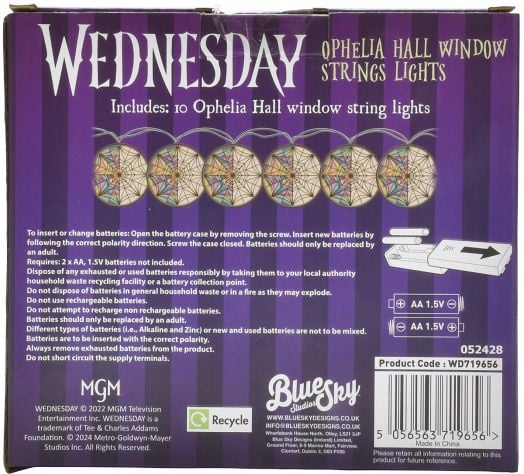 Светещ гирлянд Blue Sky Wednesday - Ophelia Hall Window