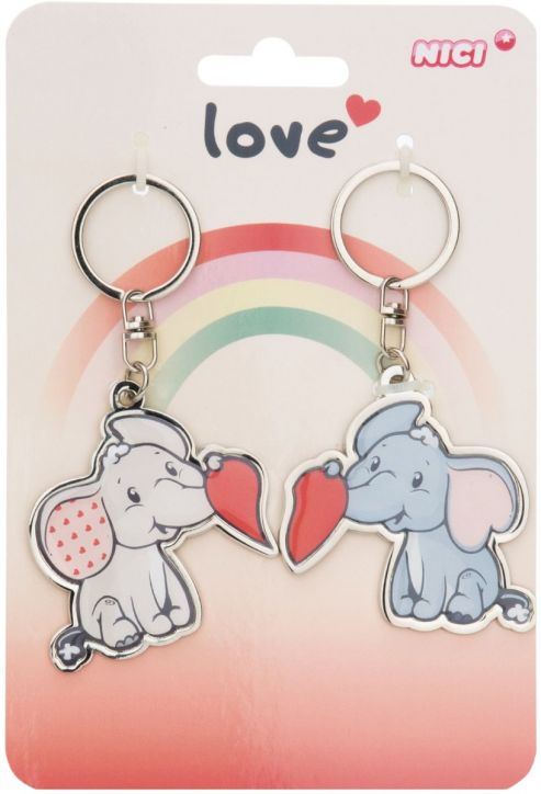 Ключодържател Nici - Слон, 2 части