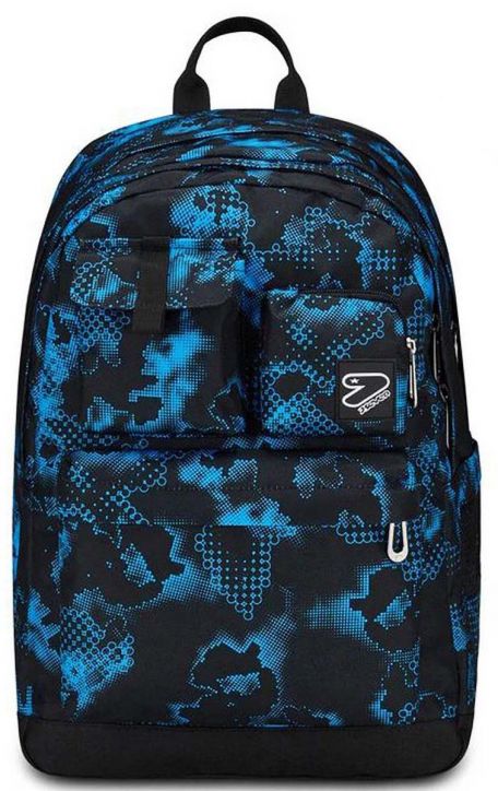 Ученическа раница Seven Pro XXL Pockets PixelSphere и безжични слушалки