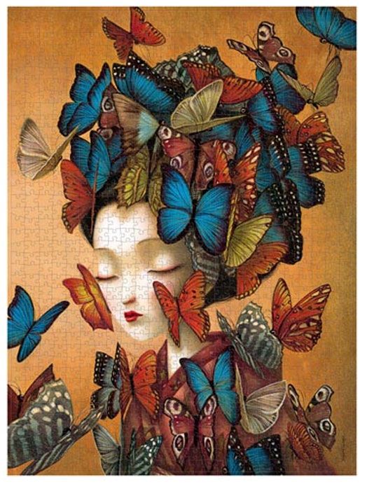 Пъзел Paperblanks - Madame Butterfly