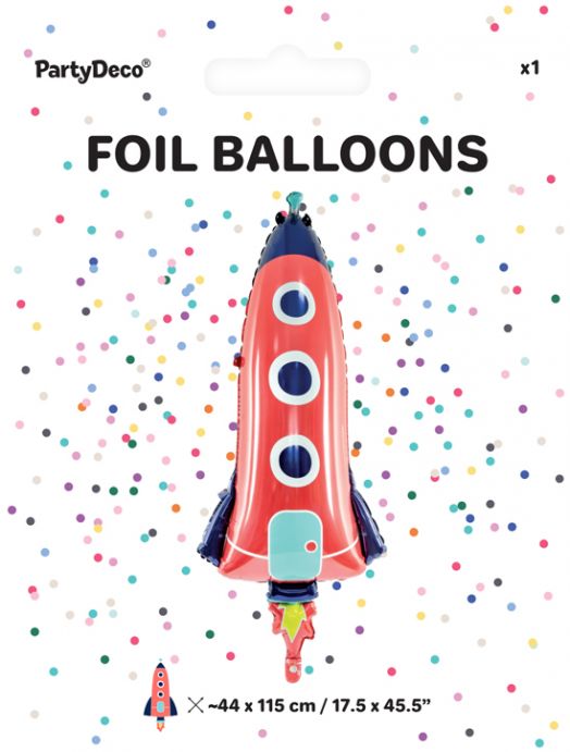 Фолиев балон PartyDeco - Ракета