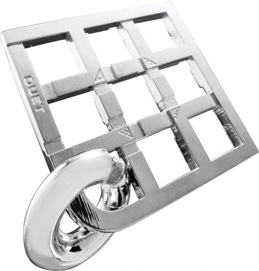 3D пъзел Eureka Hanayama Cast Mini Huzzle Duet Silver