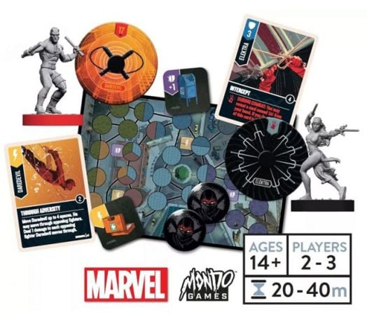 Настолна игра: Unmatched - Marvel (Hell's Kitchen)