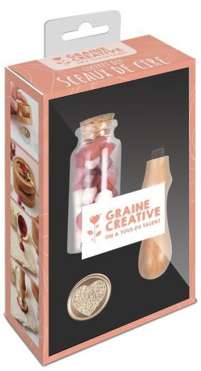 Восъчен печат Graine Creative - Сърце