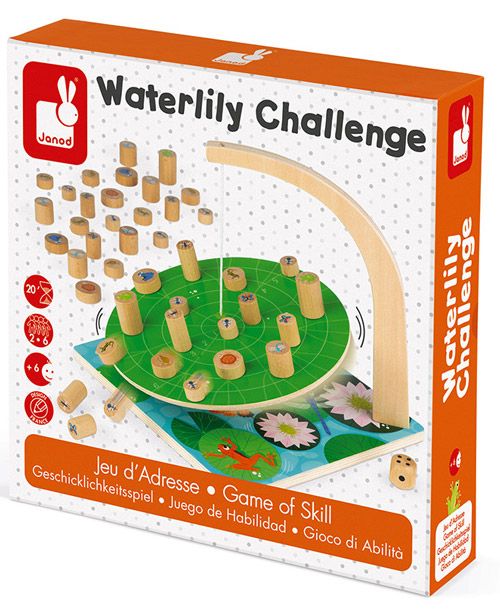 Настолна игра за сръчност Janod - Водна лилия