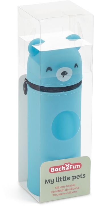 Силиконов несесер Miquelrius Back2Fun - Синя мечка