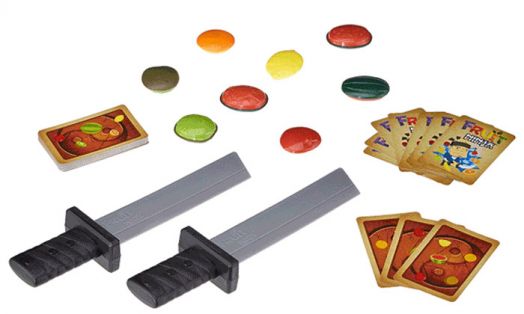 Детска настолна игра: Fruit Ninja