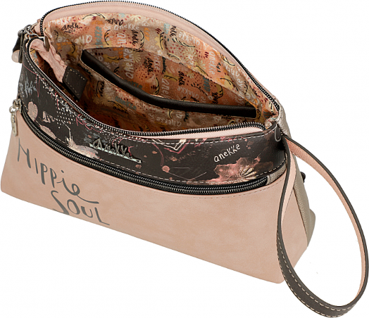 Козметичен несесер Anekke Peace & Love Pink, 28 x 17 x 8 см.