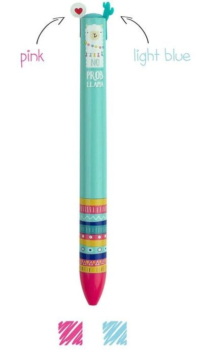 Двуцветна химикалка Legami - Llama