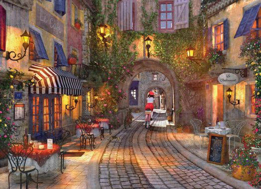 Пъзел Eurographics - Френска пешеходна алея, 1000 части