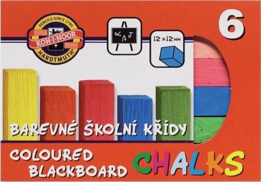 Цветни тебешири CHALKS