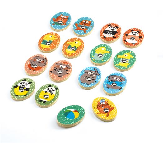 Комплект 4 детски игри Djeco: Ludo Park