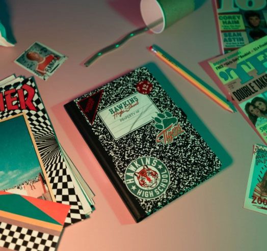 Тефтер и молив Grupo Erik - Stranger Things, А5 формат