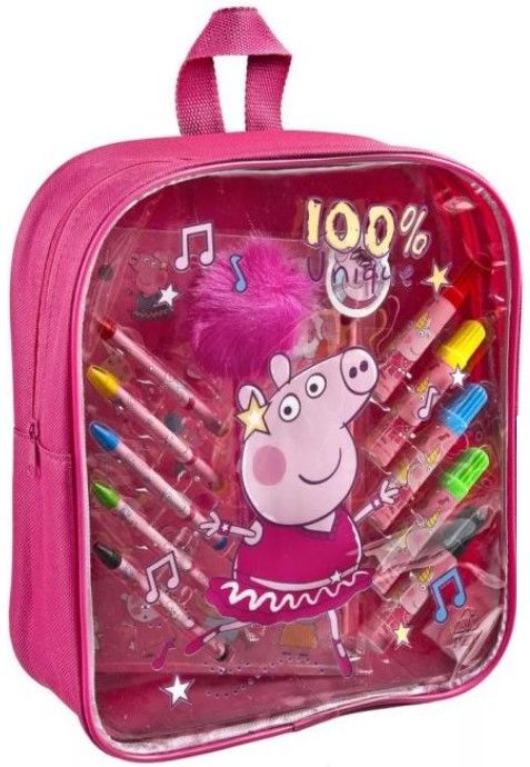 Детска раничка - Peppa Pig, пълна