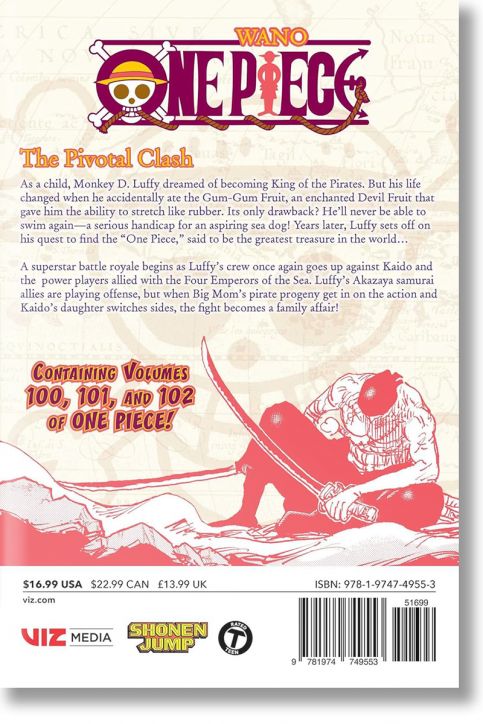 One Piece (Omnibus Edition), Vol. 34