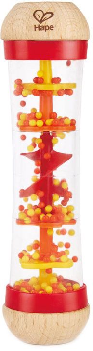 Мъниста Hape - Дъждовни капки, червен