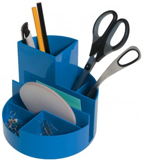 Органайзер за бюро MAULroundbox, син