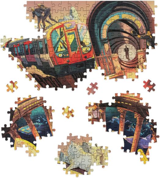 Пъзел Laurence King: The World of James Bond, 1000 части