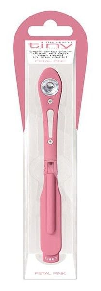 Малка цветна лампичка, розова