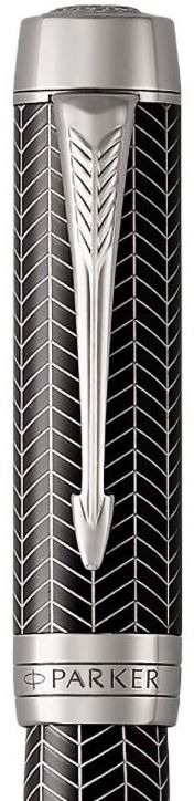 Писалка Parker Royal Duofold Black Chevron