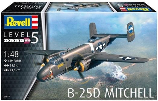 Сглобяем модел - Самолет B-25D Mitchell