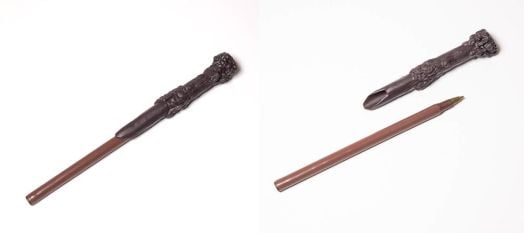 Тефтер Grupo Erik - Harry Potter А5 с химикалка магическа пръчка