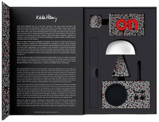 Комплект Lexon x Keith Haring, Love Black