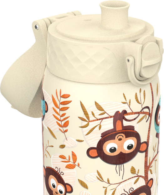 Бутилка за вода Ion8 - Маймуни, 400 мл.