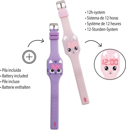 Силиконов часовник Miquelrius Back2Fun - Зайче