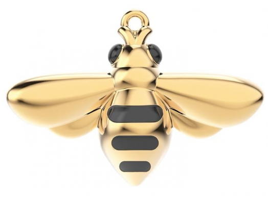 Колие с медальон Chocli - Bee