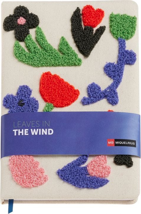 Тефтер Miquelrius Leaves in the Wind A5, 80 нелинирани листа