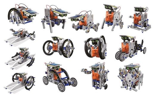 Комплект за строителство Buki: Слънчева енергия, 14 в 1