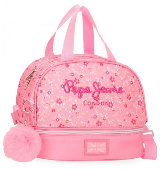 Хоризонтална чанта за обяд Pepe Jeans Alenka Pink