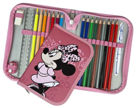 Комплект ученическа раница Minnie Mouse, ергономик