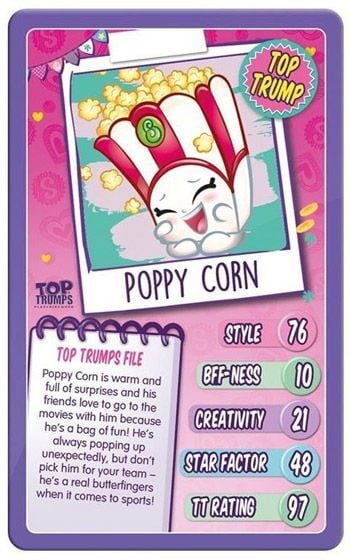Настолна игра с карти Top Trumps: Shopkins