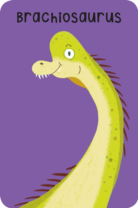 Dinosaurs Snap Game Card