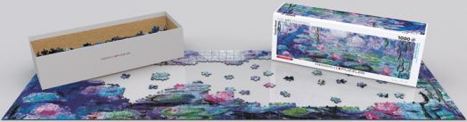 Панорамен пъзел Eurographics - Водни лилии, 1000 части