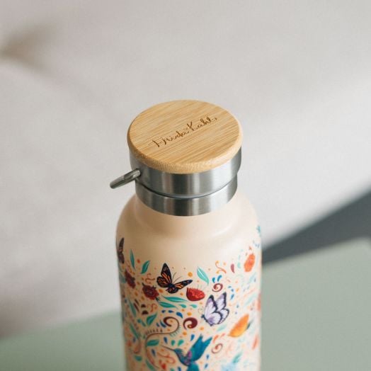 Метална бутилка Grupo Erik Frida Kahlo Viva La Vida с дръжка, 500 мл.