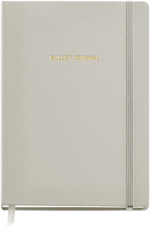 Тефтер Miquelrius Bullet Journal A5, сив