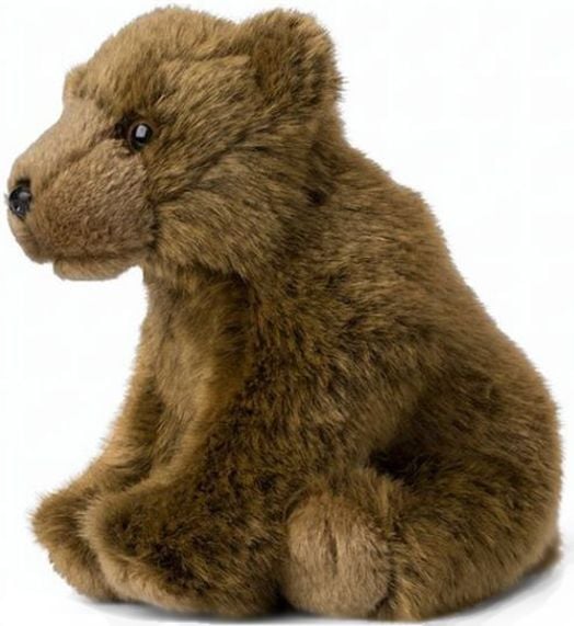 Плюшена играчка WWF - Мечка гризли, 15 см.