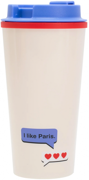 Термо чаша за път Blue Sky - Emily in Paris, 450 мл.