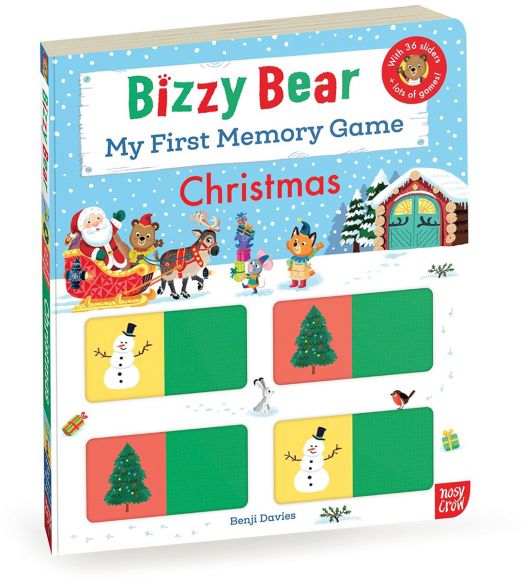 Bizzy Bear: My First Memory Game Book Christmas