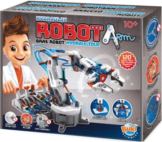 Научен комплект Buki Sciences - Хидравличен робот ръка